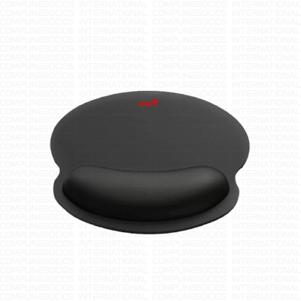 MOUSE PAD GENIUS G-WMP 100 C/ DESCANSADOR BLACK ERGONÓMICO