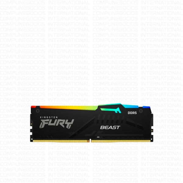 MEMORIA RAM KINGSTON FURY BEATS 32GB DDR5 5200MHz PC5-41600 288-PIN UDIMM