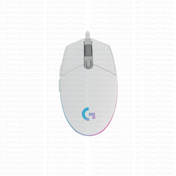 MOUSE GAMER LOGITECH G203 BLANCO