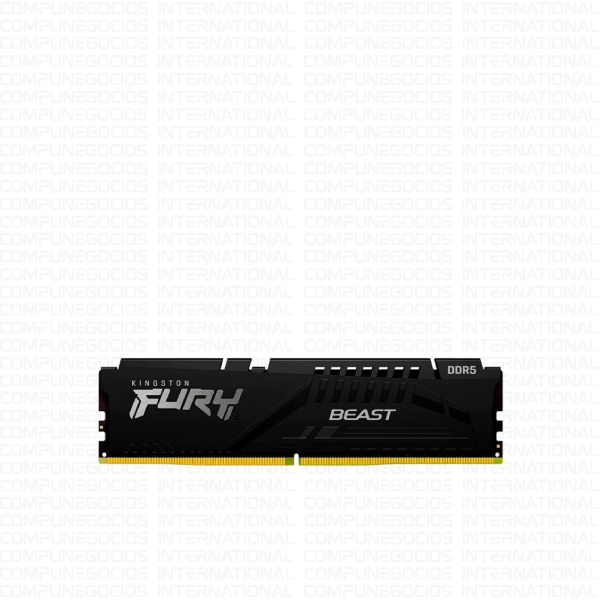 MEMORIA RAM KINGSTON FURY BEAST 8GB DR5 5200MHz PC5-41600 DIMM