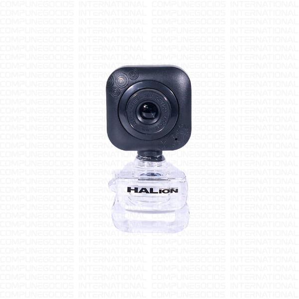 WEBCAM HALION HA-W04 480P NEGRO CON MICRÓFONO
