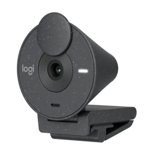 CÁMARA WEB LOGITECH BRIO 300 FULL HD 1080P USB-C BLACK MICRÓFONO INTEGRADO - Imagen 2