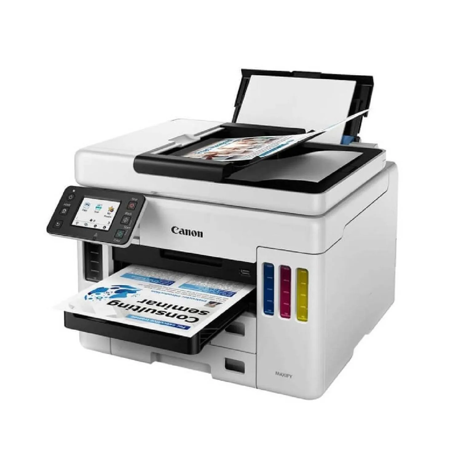 IMPRESORA MULTIFUNCIONAL CANON MAXIFY GX7010 WIFI RED ADF - Imagen 2