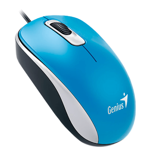 MOUSE GENIUS DX-110 USB OPTICO 1000 DPI BLUE (PN: 31010116103) - Imagen 2