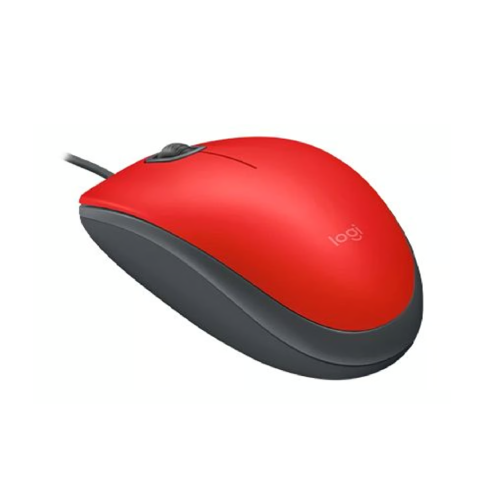 MOUSE LOGITECH M110 SILENT RED USB (PN: 90-006755) - Imagen 2