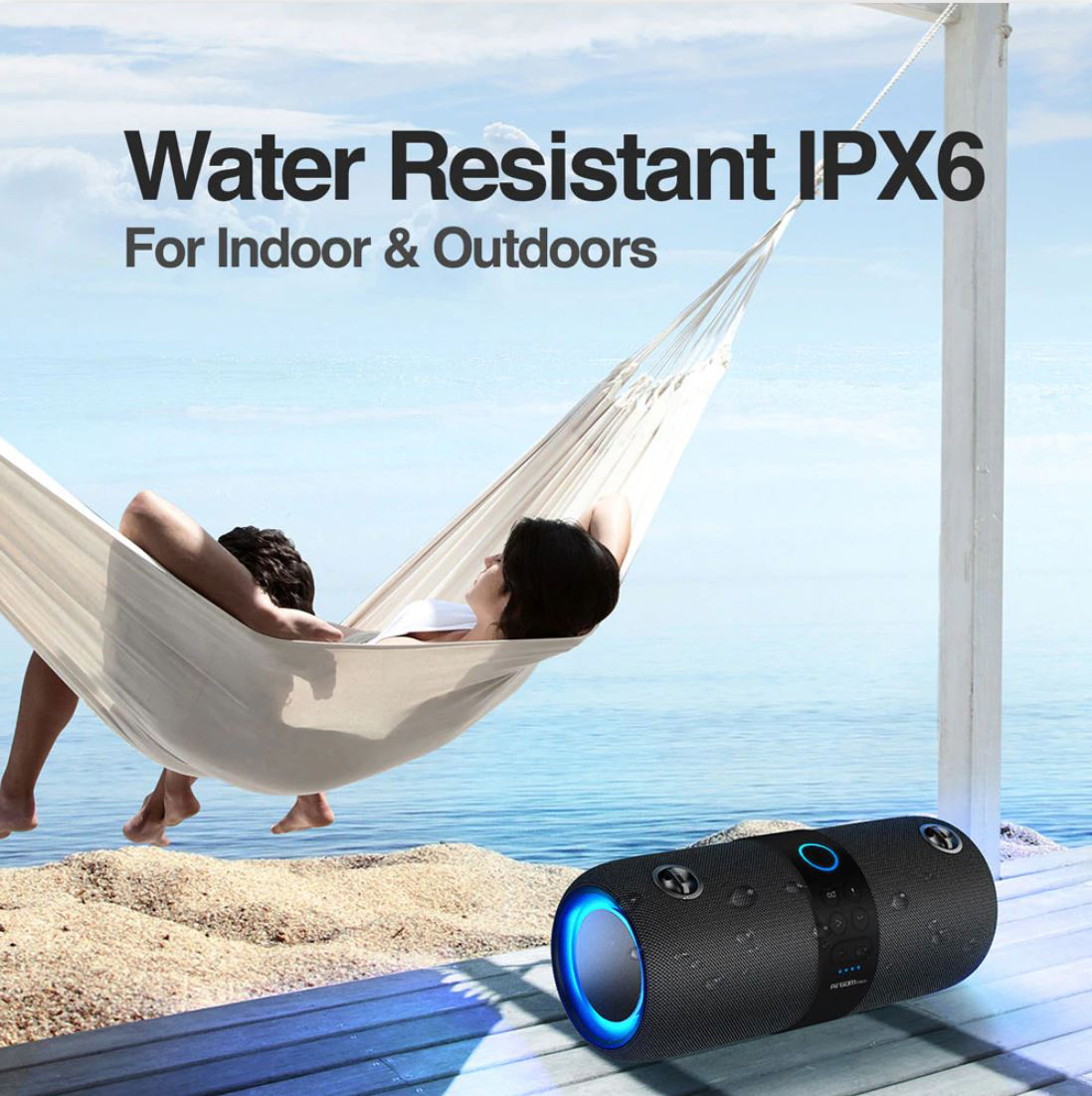 PARLANTE INALÁMBRICO ARGOMTECH RADYON X40 PREMIUM CON LUCES LED - Imagen 2