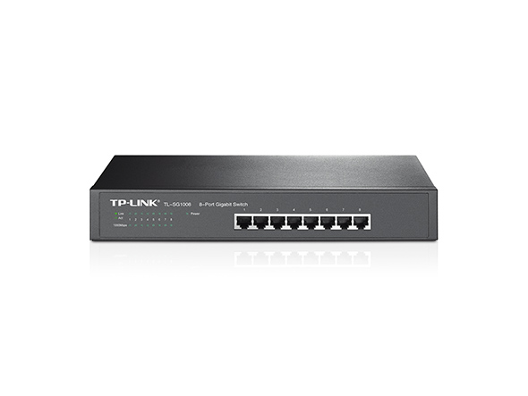SWITCH GIGABIT TP-LINK TL-SG1008 DE 8 PUERTOS - Imagen 2