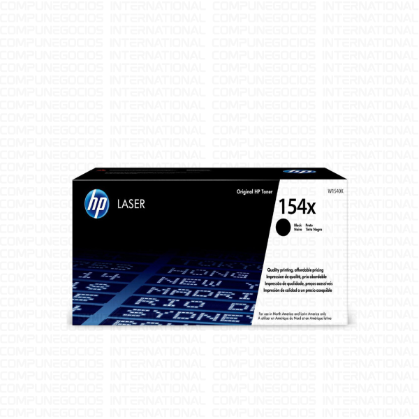 TONER HP 154X NEGRO W1540X 1502/2602 5.000 PGS ORIGINAL