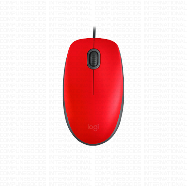 MOUSE LOGITECH M110 SILENT RED USB (PN: 90-006755)