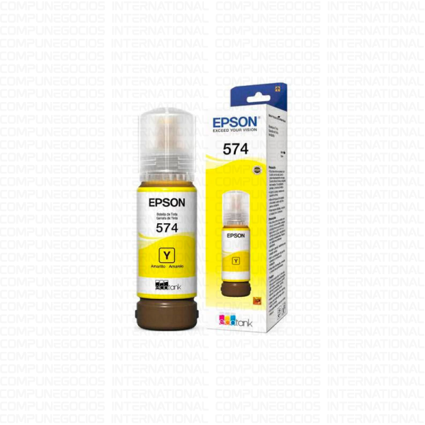 TINTA EPSON T574420-AL (574) YELLOW 70ML