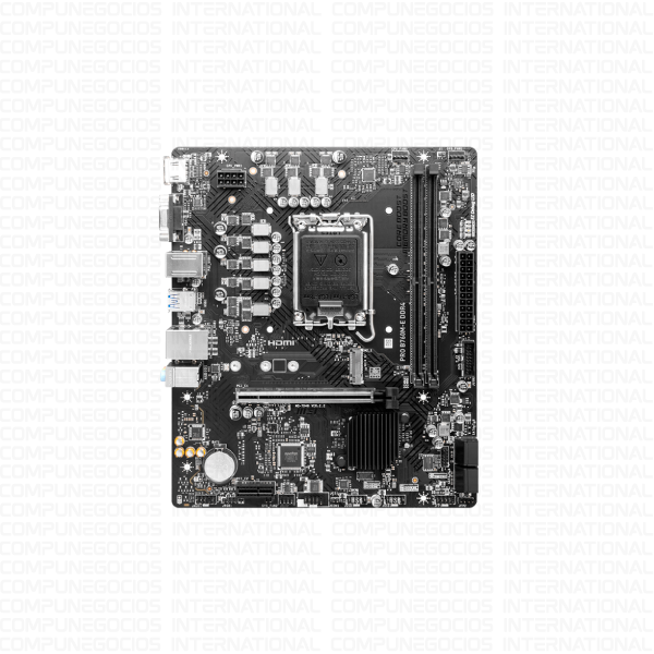 MOTHERBOARD MSI PRO PRO B760M-E DDR4 CHIPSET INTEL B760 LGA1700 HDMI VGA MATX