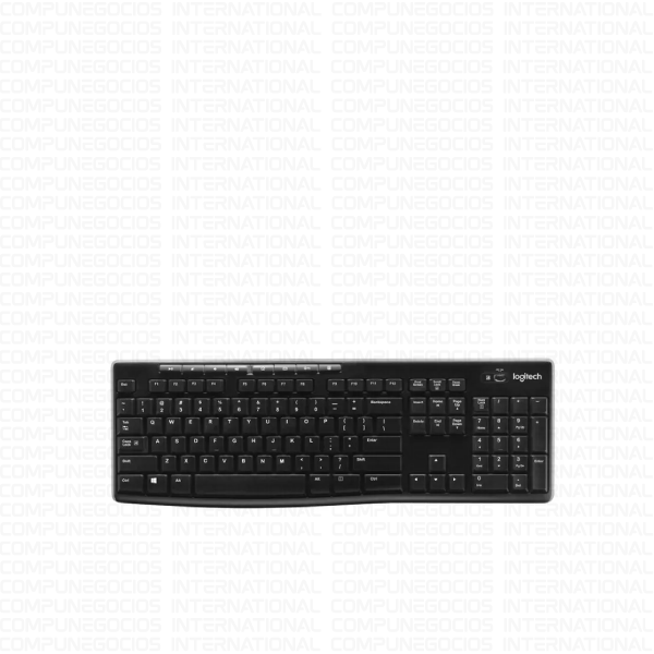 TECLADO LOGITECH K270 INALÁMBRICO USB BLACK