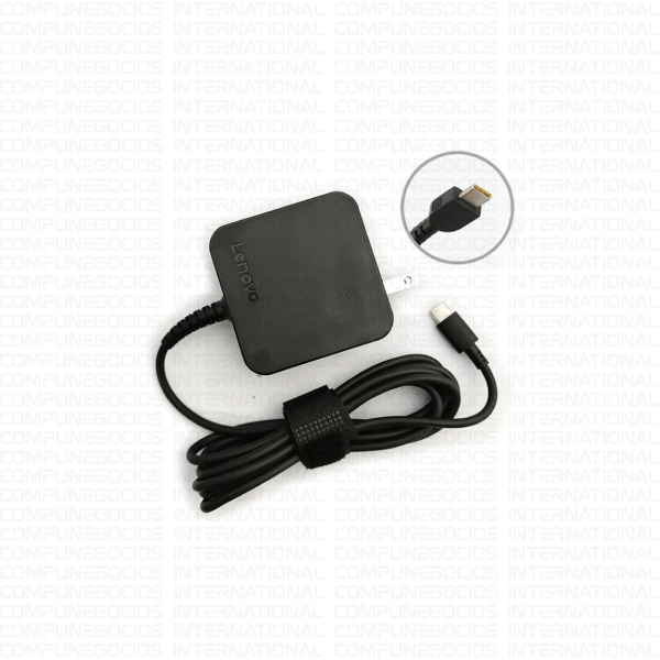 CARGADOR COMPATIBLE LENOVO AE60-AS65200CUSBLFX 20V 3.25A 65W USB TIPO C (CUADRADO)