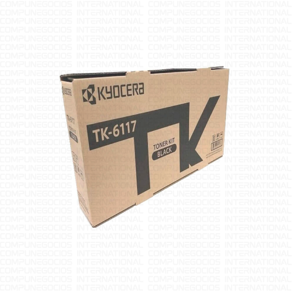 TONER KYOCERA TK-6117 NEGRO 15,000 PÁGINAS ECOSYS (M4132IDN/M4125IDN)
