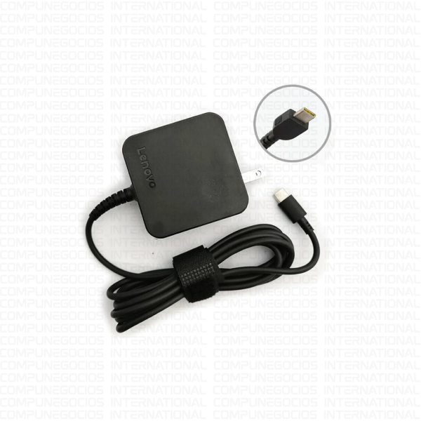 CARGADOR COMPATIBLE LENOVO AE60-AS65200CUSE 20V 3.25A 65W USB TIPO C (CUADRADO)