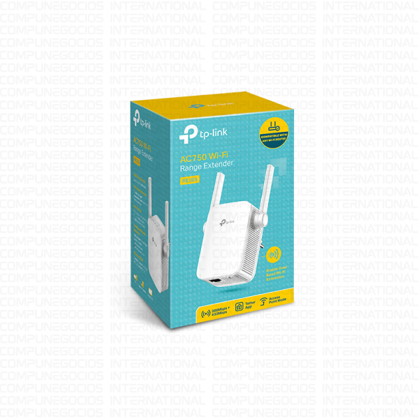 EXTENSOR DE RANGO TP-LINK RE205 WIFI AC750 DOBLE BANDA