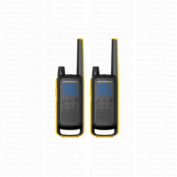 RADIO WALKIE TALKIE MOTOROLA T470PE TALKABOUT 14 CANALES FRECUENCIA UHF