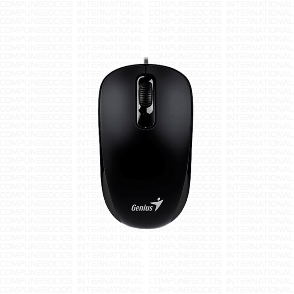 MOUSE GENIUS DX-110 USB OPTICO 1000 DPI BLACK (PN: 31010116100)