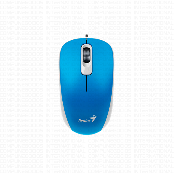 MOUSE GENIUS DX-110 USB OPTICO 1000 DPI BLUE (PN: 31010116103)