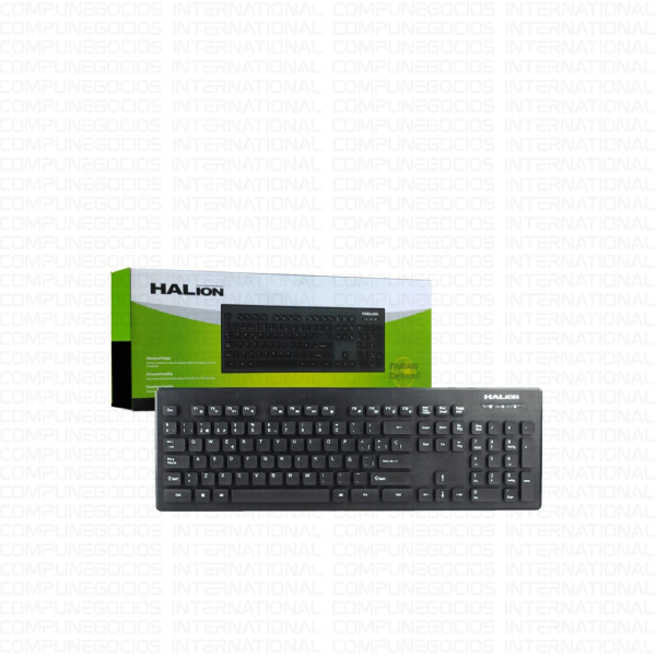TECLADO MULTIMEDIA HALION HA-K116 USB