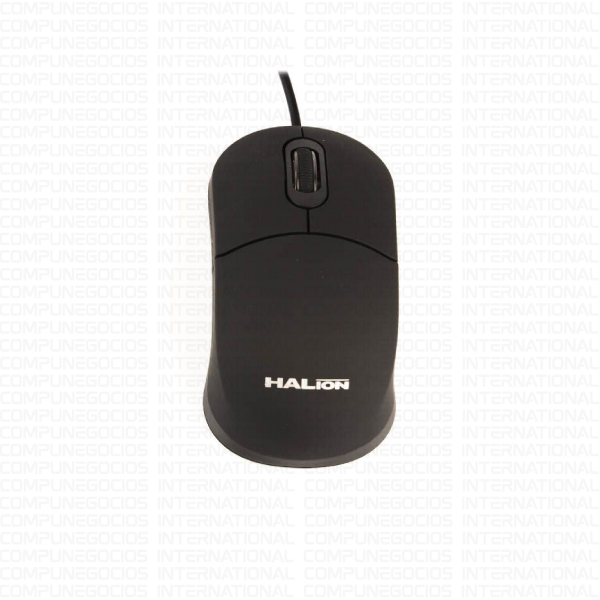 MOUSE HALION TRIDENT HA-M814 USB NEGRO