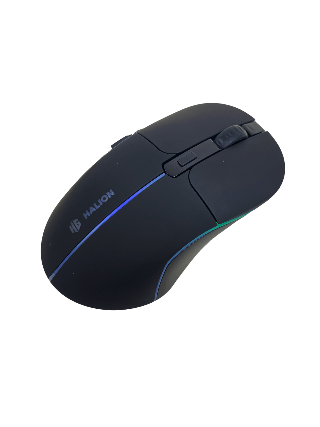 MOUSE GAMER HALION STINGRAY HA-M977 NEGRO RECARGABLE INALAMBRICA - Imagen 2