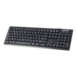 TECLADO MULTIMEDIA HALION HA-K116 USB - Imagen 2