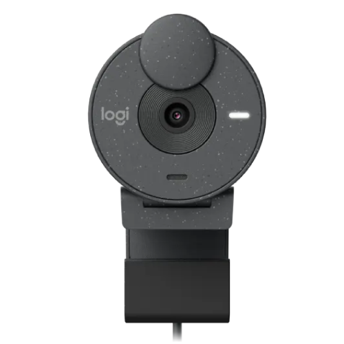 CÁMARA WEB LOGITECH BRIO 300 FULL HD 1080P USB-C BLACK MICRÓFONO INTEGRADO - Imagen 3