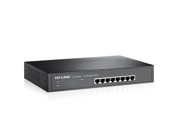 SWITCH GIGABIT TP-LINK TL-SG1008 DE 8 PUERTOS - Imagen 3