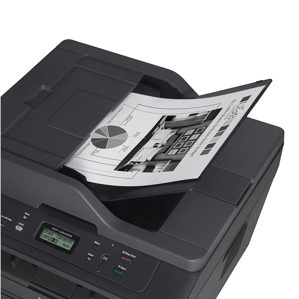 IMPRESORA MULTIFUNCIONAL LASER MONOCROMÁTICA BROTHER DCPL2540DW + TONER TN2370 - Imagen 4