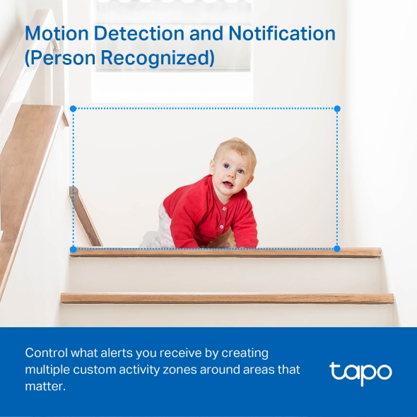 CÁMARA WIFI DE VIGILANCIA TP-LINK TAPO C210 ROTATORIA 1080P VISIÓN NOCTURNA - Imagen 4