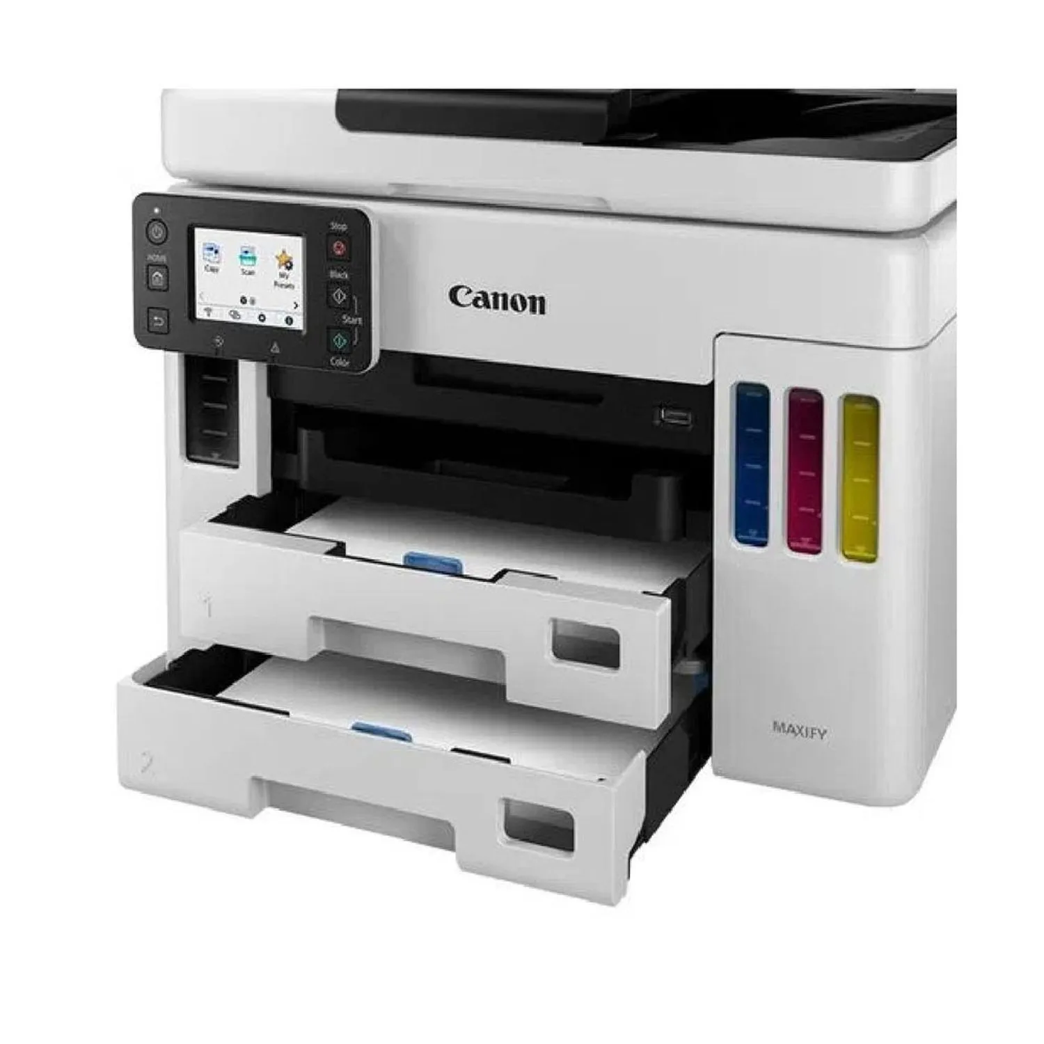IMPRESORA MULTIFUNCIONAL CANON MAXIFY GX7010 WIFI RED ADF - Imagen 4