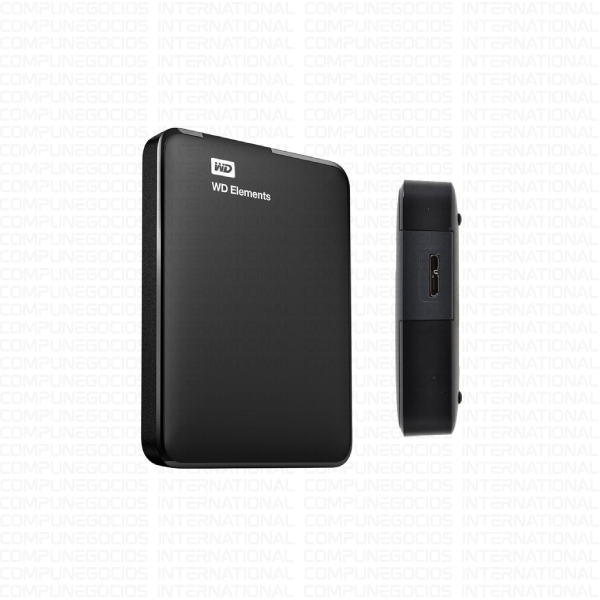 DISCO DURO EXTERNO WESTERN DIGITAL ELEMENTS SE 2TB USB 3.0.