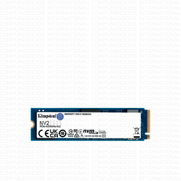 UNIDAD EN ESTADO SOLIDO KINGSTON 2TB NV2 NVME PCIE 4.0 2000GB