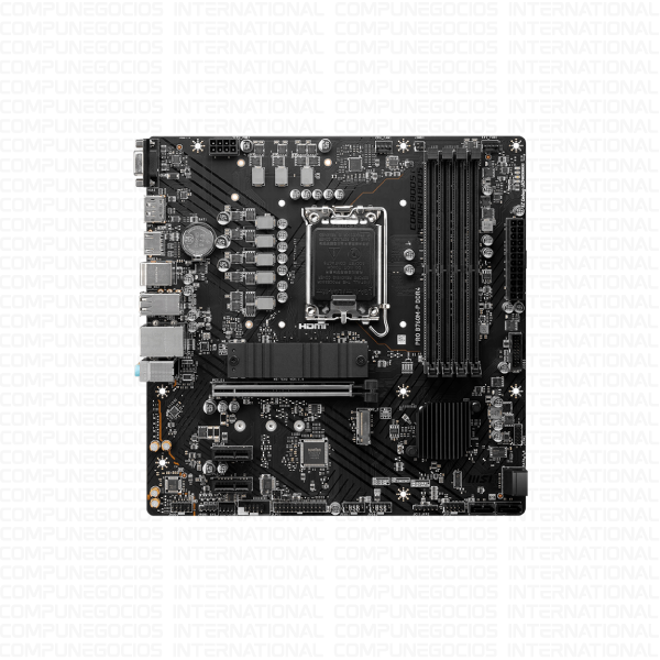 MOTHERBOARD MSI PRO B760M-P DDR4 INTEL B760 LGA1700