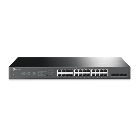 SWITCH INTELIGENTE TP-LINK TL-SG2428P GIGABIT 24 PUERTOS POE+ 250W 4SFP - Imagen 2