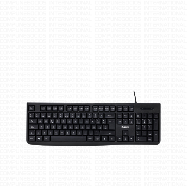 TECLADO MULTIMEDIA TEROS TE-4067S USB 2.0 NEGRO