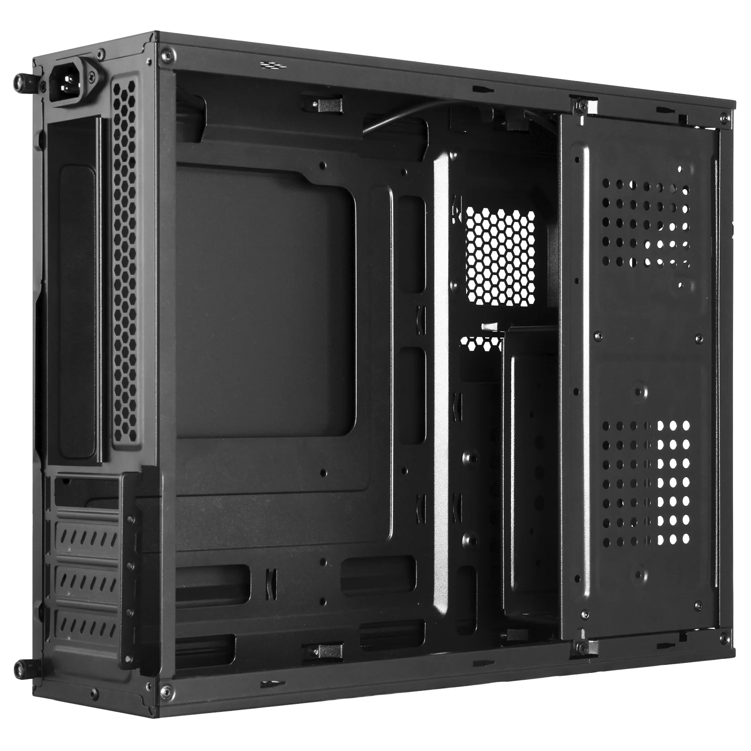 CASE ANTRYX XTREME SLIM XS-100 SILVER MATX CON FUENTE 300W - Imagen 2