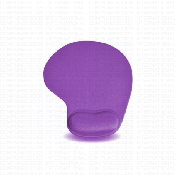 MOUSE PAD GENERICO G-01 CON GEL DE SOPORTE COLOR MORADO
