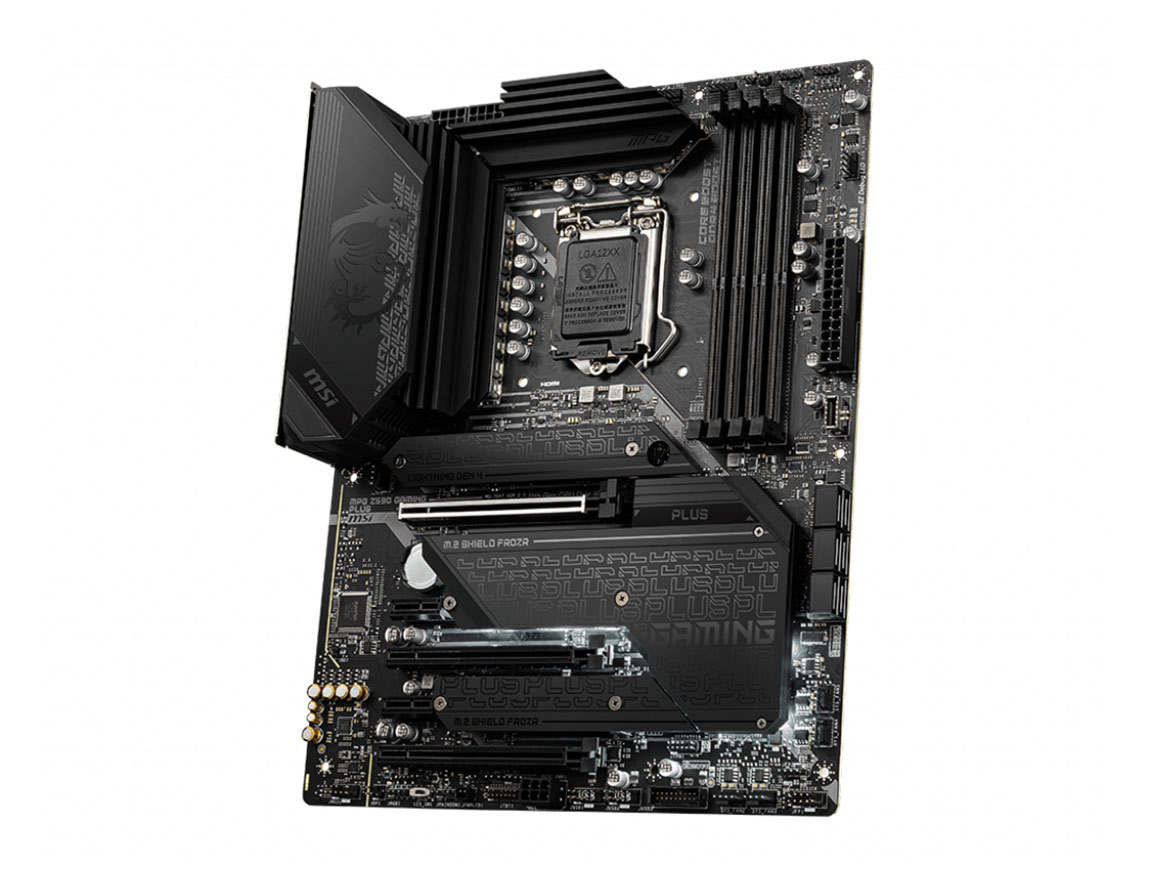 PLACA MADRE MSI MPG Z590 GAMING PLUS LGA 1200 D4 LED - RGB - Imagen 2