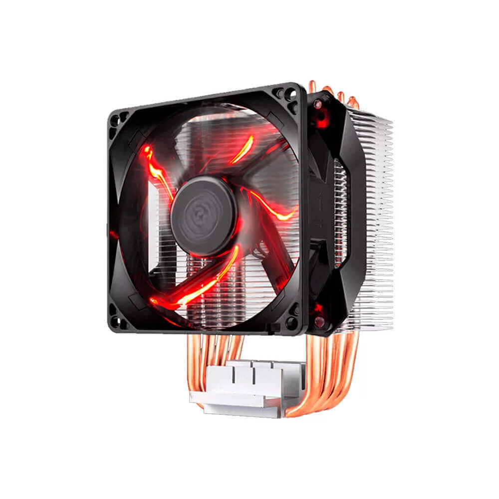 COOLER MASTER HYPER H410R LED RED REFRIGERACION AIRE AMD/INTEL (PN: RR-H410-20PK-R1) - Imagen 2