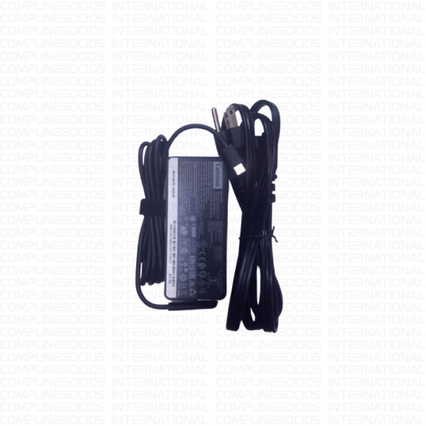 CARGADOR ORIGINAL LENOVO 20V 3.25A 65W-USB-C PUNTA USB C (PN: 01FR026)