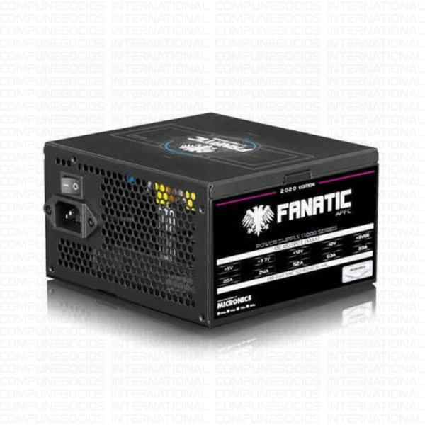 FUENTE MICRONICS FANATIC GAMER FNT650 APFC 650 WATTS