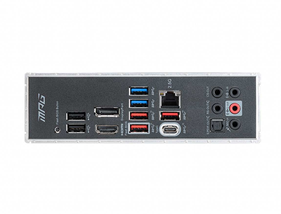 PLACA MADRE MSI MPG Z590 GAMING PLUS LGA 1200 D4 LED - RGB - Imagen 4