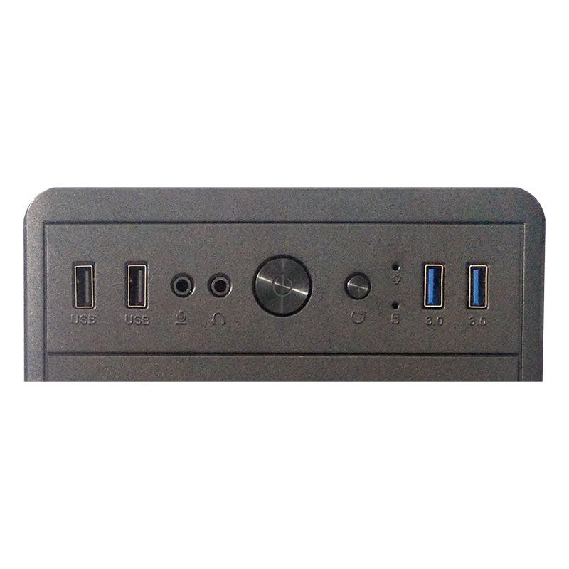 CASE TEROS TE1074N MID TOWER ATX 250W USB 3.0 / 2.0 AUDIO NEGRO - Imagen 3