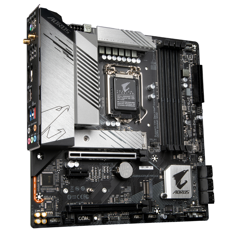 PLACA MADRE GIGABYTE B560M AORUS PRO AX LGA 1200 D4 - Imagen 4