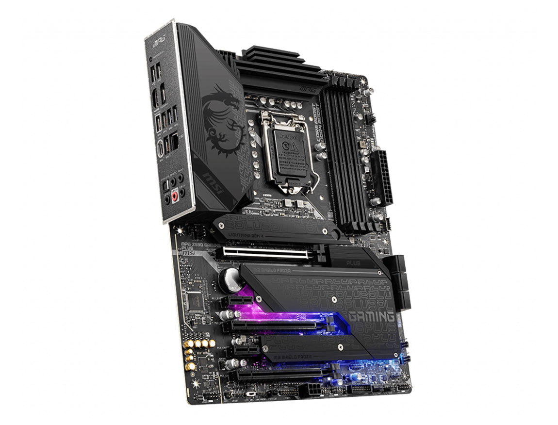 PLACA MADRE MSI MPG Z590 GAMING PLUS LGA 1200 D4 LED - RGB - Imagen 5