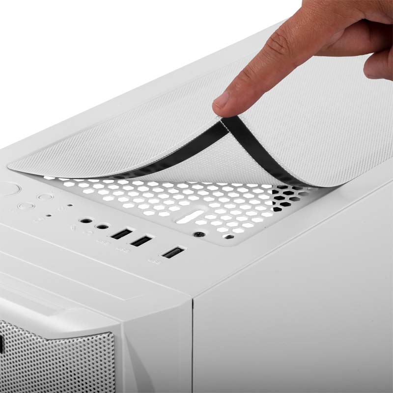 CASE CYBERTEL CBX 5013 SIN FUENTE WHITE - Imagen 5