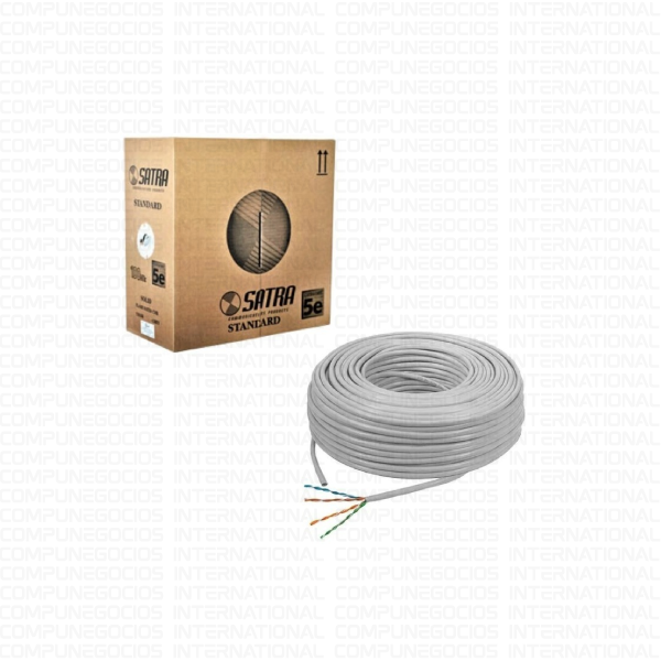 CABLE DE RED-UTP SATRA CAT 5E POR METRO