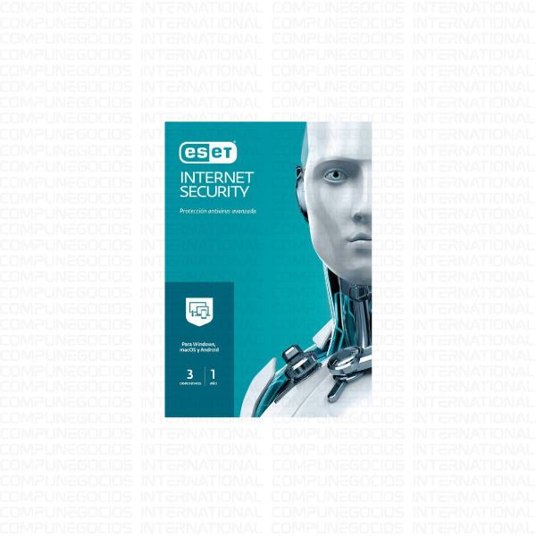 ANTIVIRUS NOD32 ANTIVIRUS EDICION 2023 3 EQUIPOS 1 AÑO WINDOWS MACOS